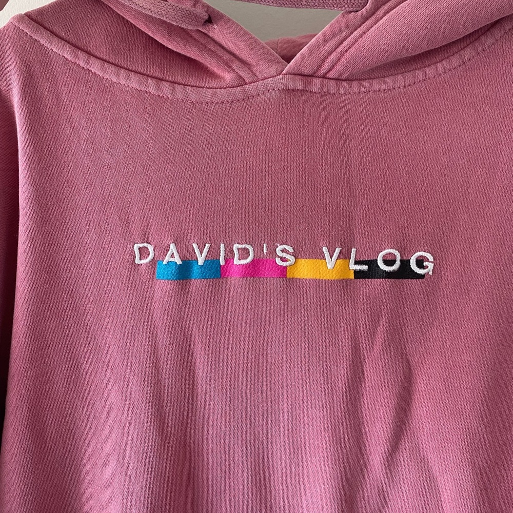 David’s blog hoodie